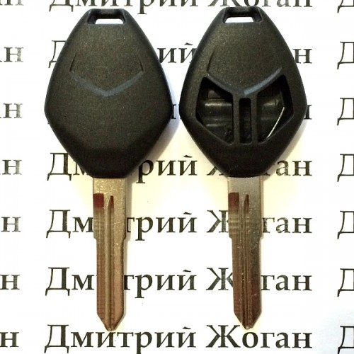 Корпус авто ключа Mitsubishi (Митсубиси) 2 - кнопки