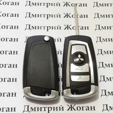 Корпус выкидного ключа Mitsubishi (Митсубиси) 3 - кнопки