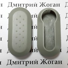 Корпус под ключ Fiat (Фиат), серый