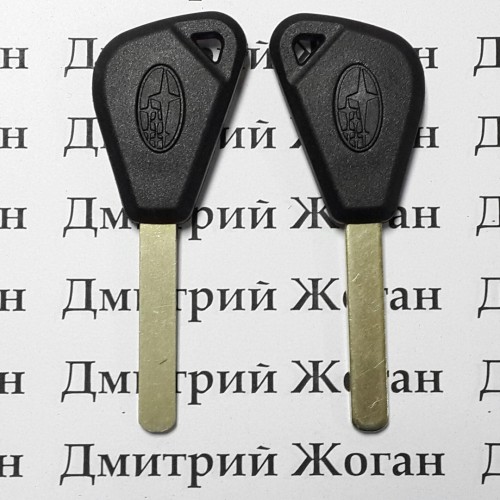 Корпус авто ключа под чип для SUBARU (Субару)  лезвие DAT17