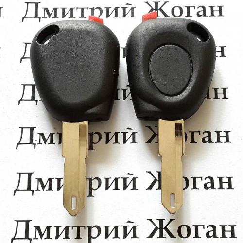 Корпус авто ключа под чип для RENAULT (Рено) лезвие NE 73