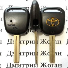 Корпус автоключа Toyota (Тойота) 1 кнопка