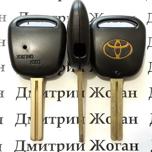 Корпус автоключа Toyota (Тойота) 1 кнопка
