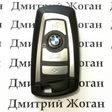 смарт ключ BMW (БМВ) 4 кнопки, ID49 (CAS3, CAS3+), 434 MHz