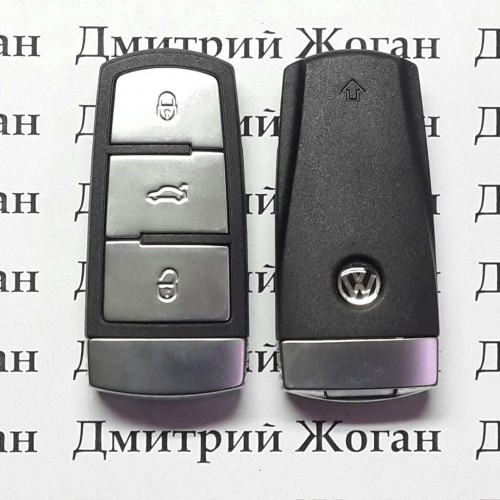 Корпус для смарт ключа Фольксваген (Volkswagen) 3 кнопки