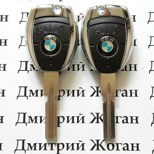 Корпус авто ключа под чип для BMW  Е38, Е39 (БМВ), лезвие HU58