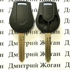 Корпус автоключа для NISSAN (Ниссан) 2 - кнопки, лезвие NSN14