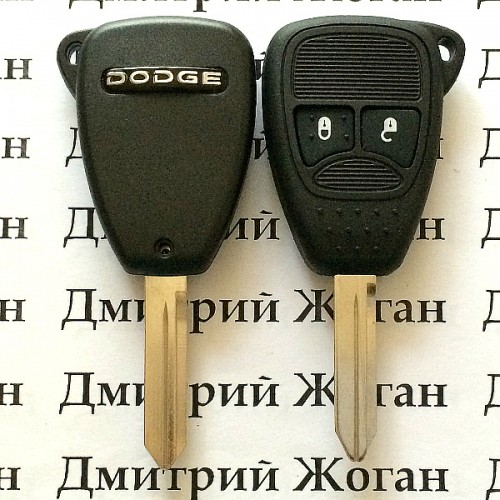 Ключ для Dodge (Додж) 2 кнопки , чип PCF7941, 433 MHz