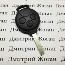 Смарт ключ для Mercedes Smart (Мерседес Смарт),3 кнопки,433MHZ
