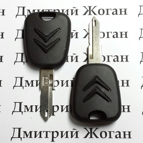 Ключ для Citroen (Ситроен) с чипом ID46,лезвие NE73