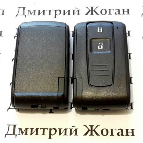 Корпус смарт ключа для Toyota Verso, Corolla, Prius (Тойота Версо, Королла, Приус) 2 кнопки