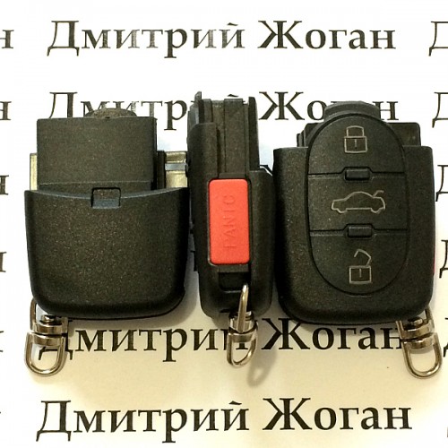 Корпус нижней части выкидного ключа для Audi (Ауди) 3 + 1 кнопки