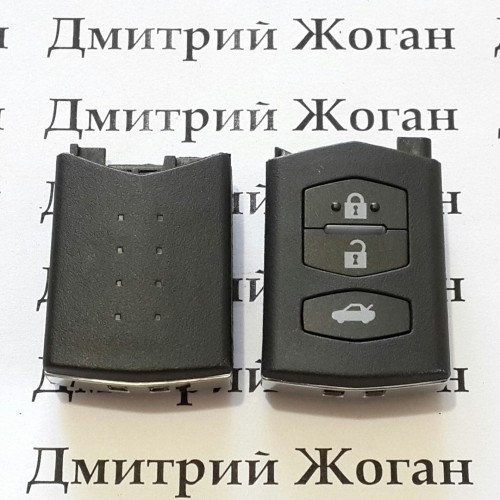 Нижняя часть выкидного ключа Mazda 3, 5, 6, CX5, CX7  (Мазда) 3 кнопки